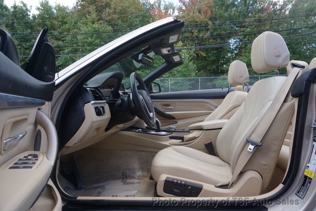 2015 BMW 4 Series 428i 1-OWNER CLEAN CARFAX NAVIGATION REAR CAMERA HARD TOP CONV  - 23091959 - 15