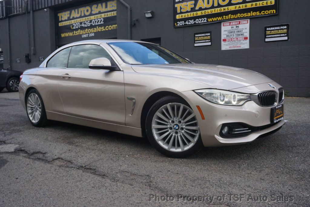 2015 BMW 4 Series 428i 1-OWNER CLEAN CARFAX NAVIGATION REAR CAMERA HARD TOP CONV  - 23091959 - 1