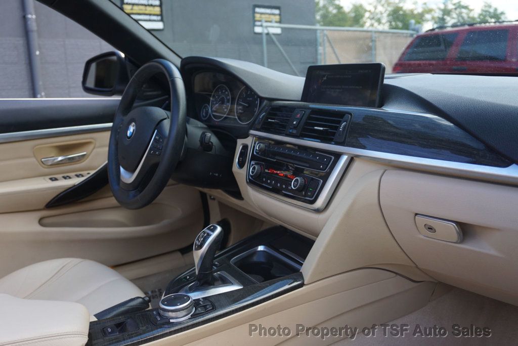 2015 BMW 4 Series 428i 1-OWNER CLEAN CARFAX NAVIGATION REAR CAMERA HARD TOP CONV  - 23091959 - 25