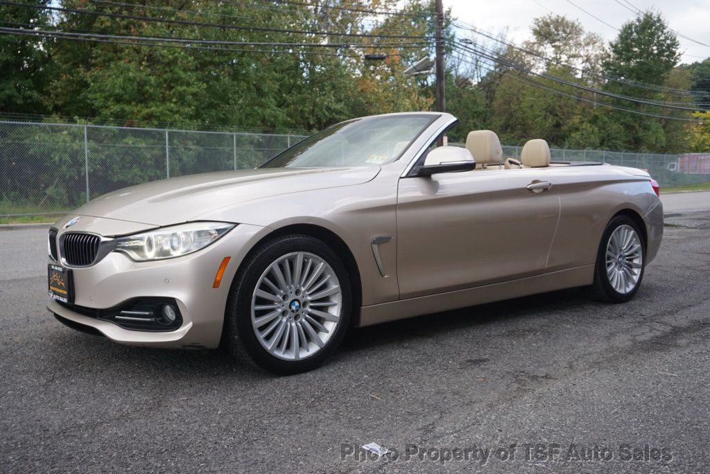 2015 BMW 4 Series 428i 1-OWNER CLEAN CARFAX NAVIGATION REAR CAMERA HARD TOP CONV  - 23091959 - 3