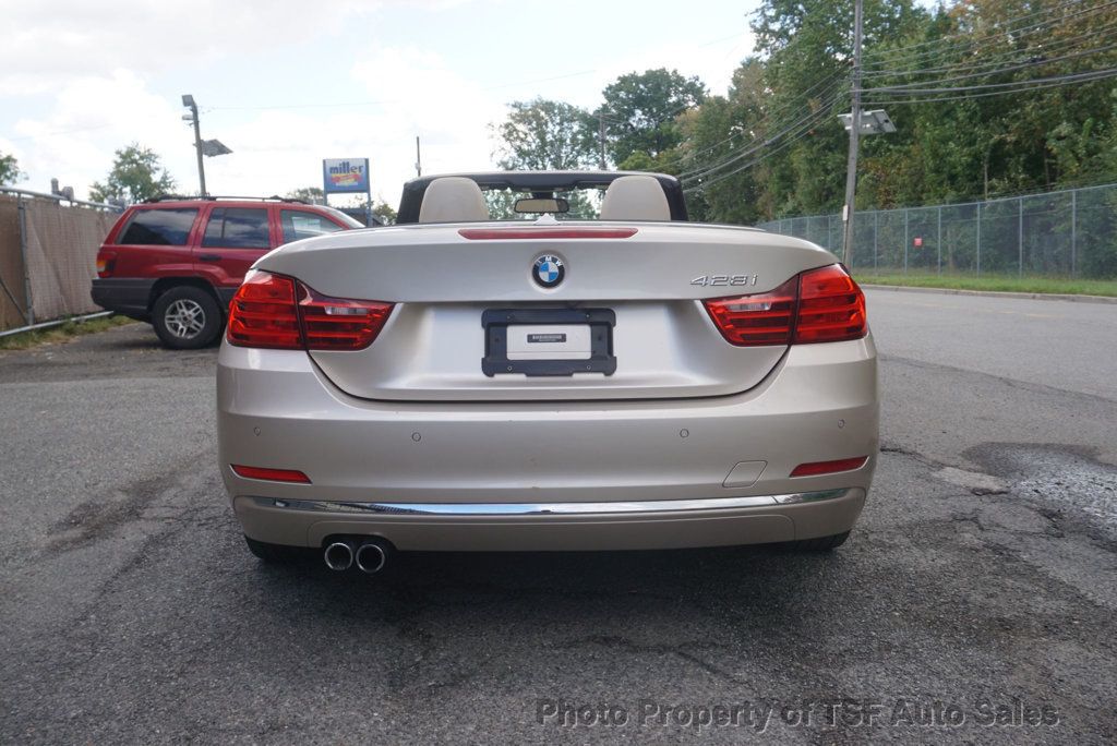 2015 BMW 4 Series 428i 1-OWNER CLEAN CARFAX NAVIGATION REAR CAMERA HARD TOP CONV  - 23091959 - 7