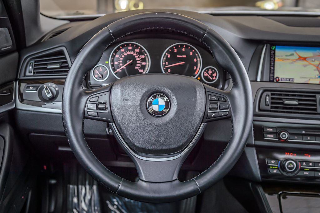 2015 BMW 5 Series 535i - SILVER ON BLACK - NAV - BACKUP CAM - BLUETOOTH - 22994322 - 28