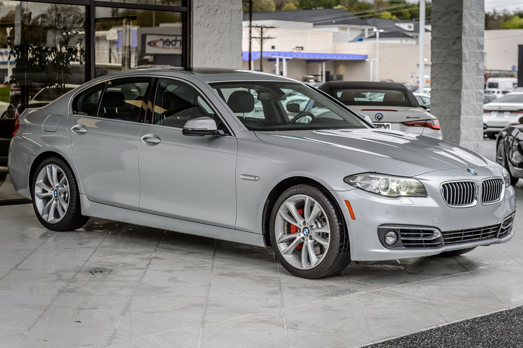 2015 BMW 5 Series 535i - SILVER ON BLACK - NAV - BACKUP CAM - BLUETOOTH - 22994322 - 3