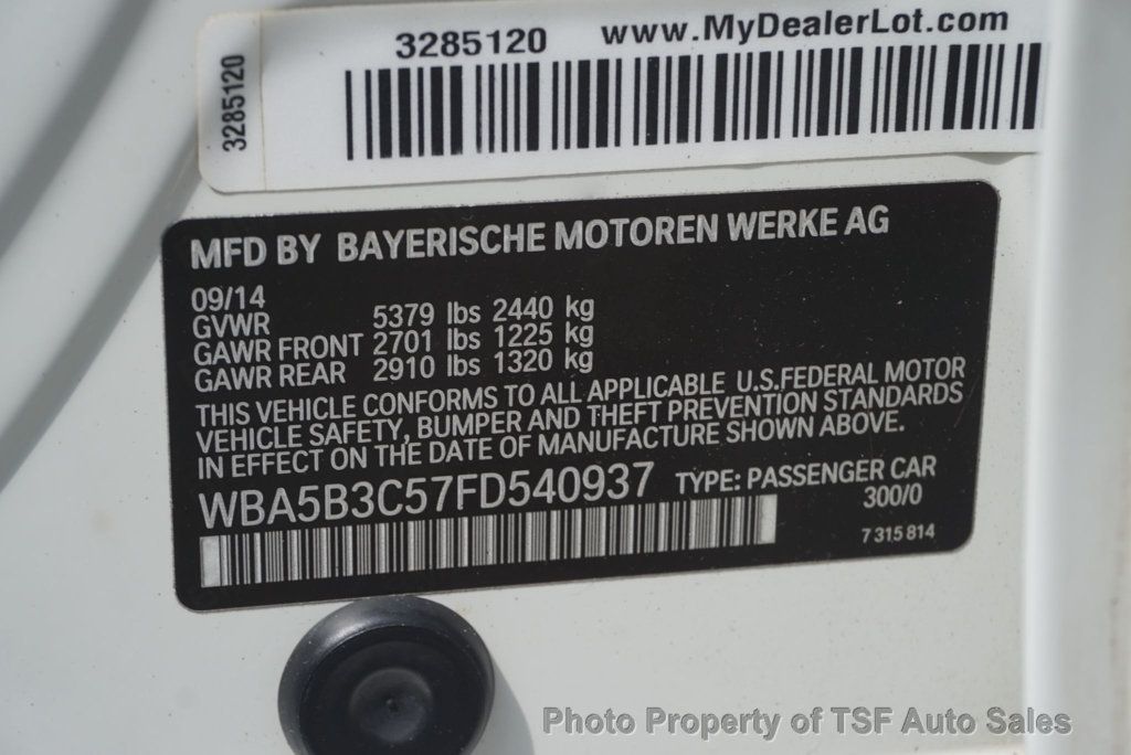 2015 BMW 5 Series 535i xDrive M SPORT PKG HUD NAVIGATION REAR CAMERA HEATED SEATS  - 23027066 - 44