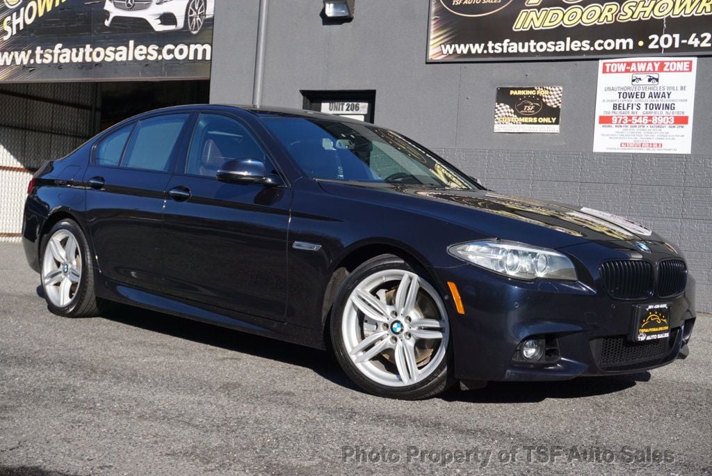 2015 BMW 5 Series 550i xDrive M SPORT/DRIVER ASSIST/EXECUTIVE/COLD WEATHER PKGS  - 22707803 - 0