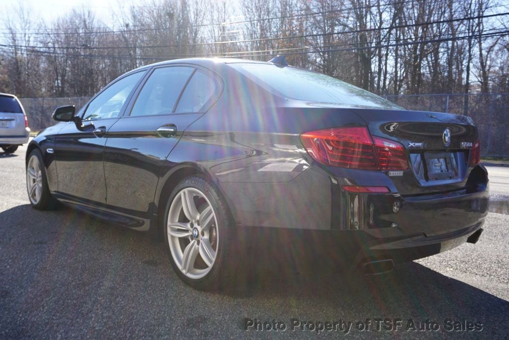 2015 BMW 5 Series 550i xDrive M SPORT/DRIVER ASSIST/EXECUTIVE/COLD WEATHER PKGS  - 22707803 - 4