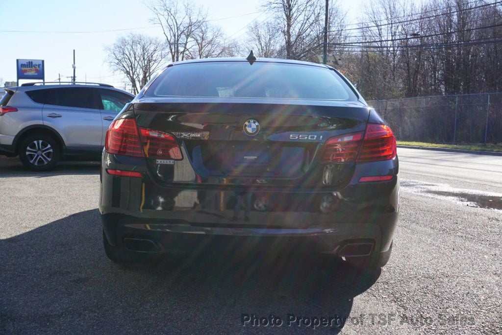 2015 BMW 5 Series 550i xDrive M SPORT/DRIVER ASSIST/EXECUTIVE/COLD WEATHER PKGS  - 22707803 - 5