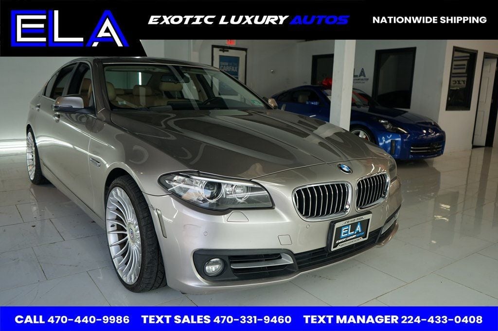 2015 BMW 5 Series ALPINA WHEELS! UPGRADED SCREEN INSIDE! 12 INCH DISPLAY! REAR CAM - 22770503 - 16