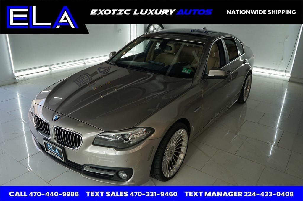 2015 BMW 5 Series ALPINA WHEELS! UPGRADED SCREEN INSIDE! 12 INCH DISPLAY! REAR CAM - 22770503 - 19