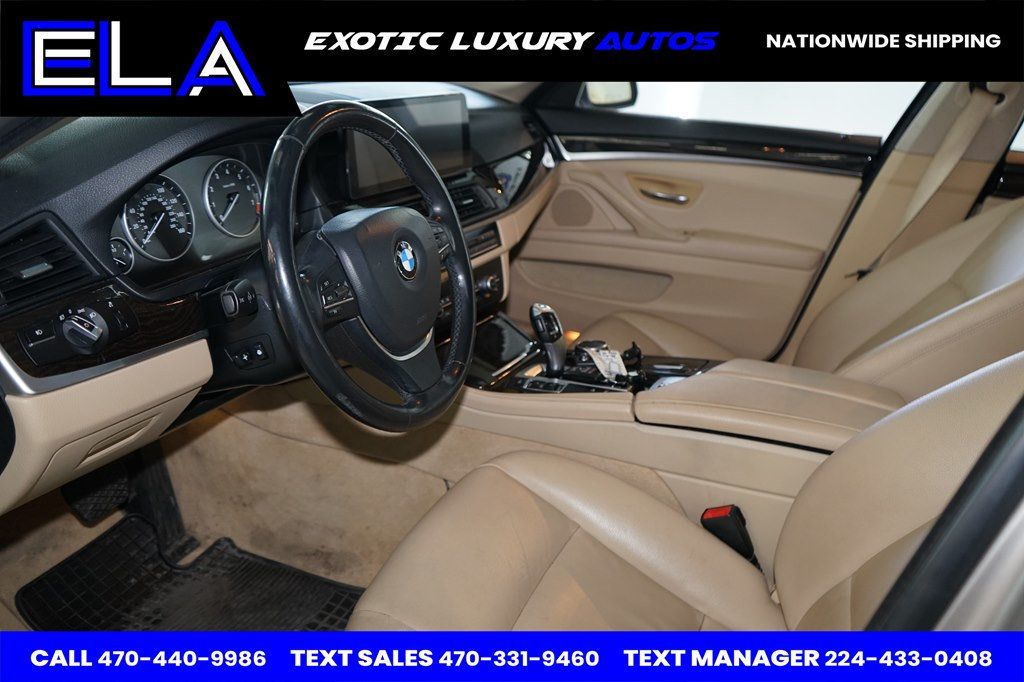 2015 BMW 5 Series ALPINA WHEELS! UPGRADED SCREEN INSIDE! 12 INCH DISPLAY! REAR CAM - 22770503 - 24