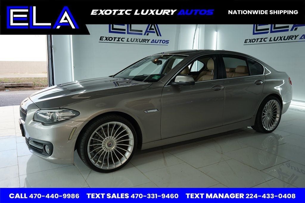 2015 BMW 5 Series ALPINA WHEELS! UPGRADED SCREEN INSIDE! 12 INCH DISPLAY! REAR CAM - 22770503 - 3