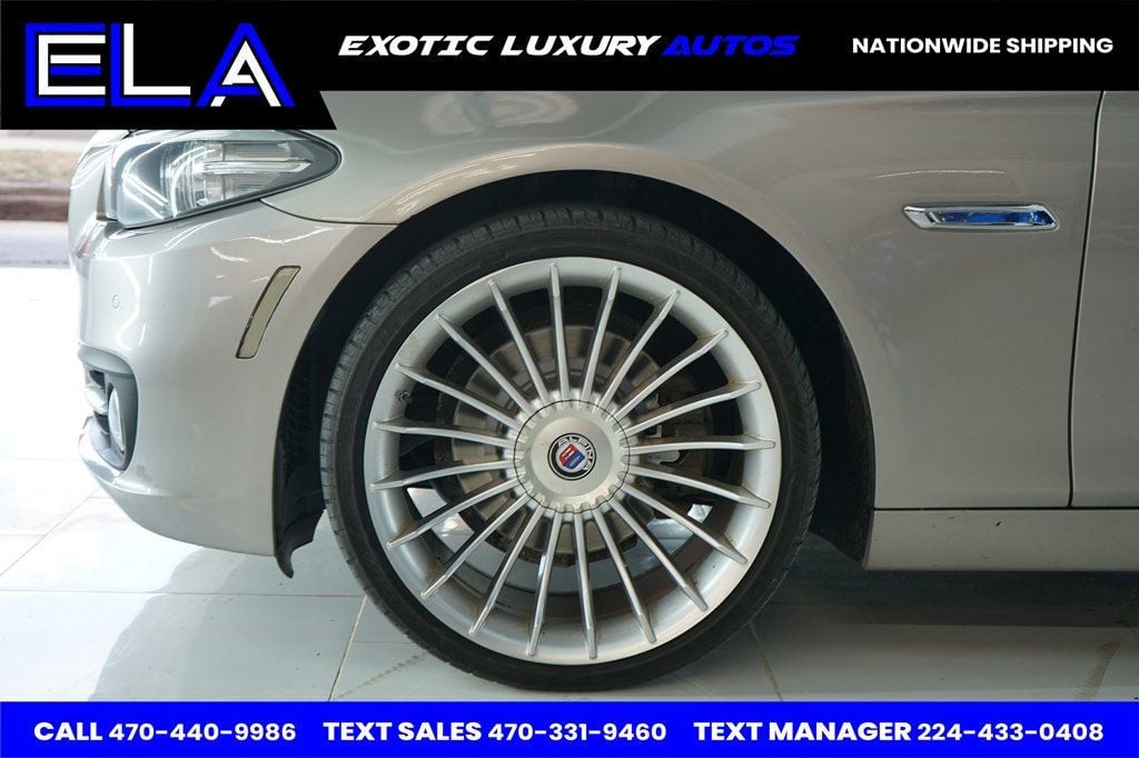 2015 BMW 5 Series ALPINA WHEELS! UPGRADED SCREEN INSIDE! 12 INCH DISPLAY! REAR CAM - 22770503 - 4