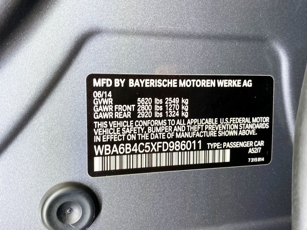 2015 BMW 6 Series ALPINA B6 xDrive  Gran - 22941648 - 83