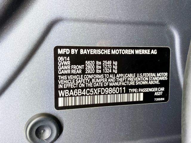 2015 BMW 6 Series ALPINA B6 xDrive  Gran - 22941648 - 83