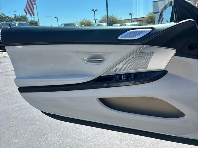 2015 BMW 6 Series CONVERTIBLE NAV BACK UP CAMERA CLEAN - 23081397 - 10