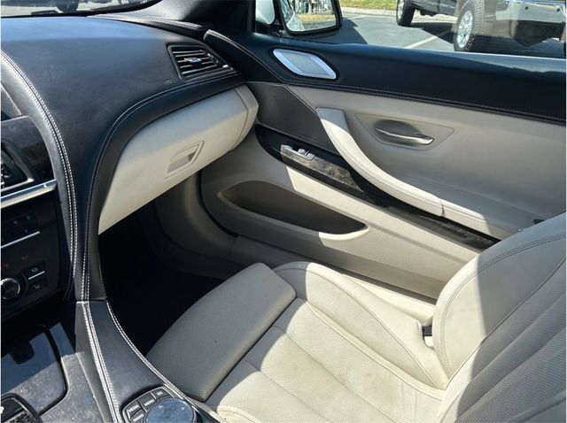 2015 BMW 6 Series CONVERTIBLE NAV BACK UP CAMERA CLEAN - 23081397 - 18