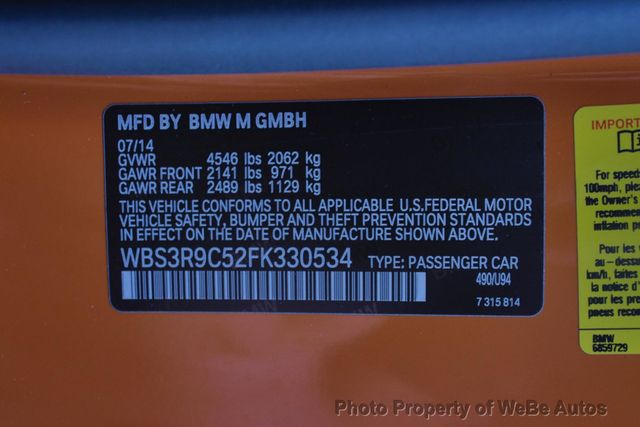2015 BMW M4 2dr Coupe - 22981194 - 54