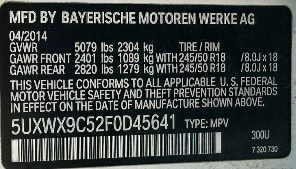 2015 BMW X3 xDrive28i - 22391705 - 46