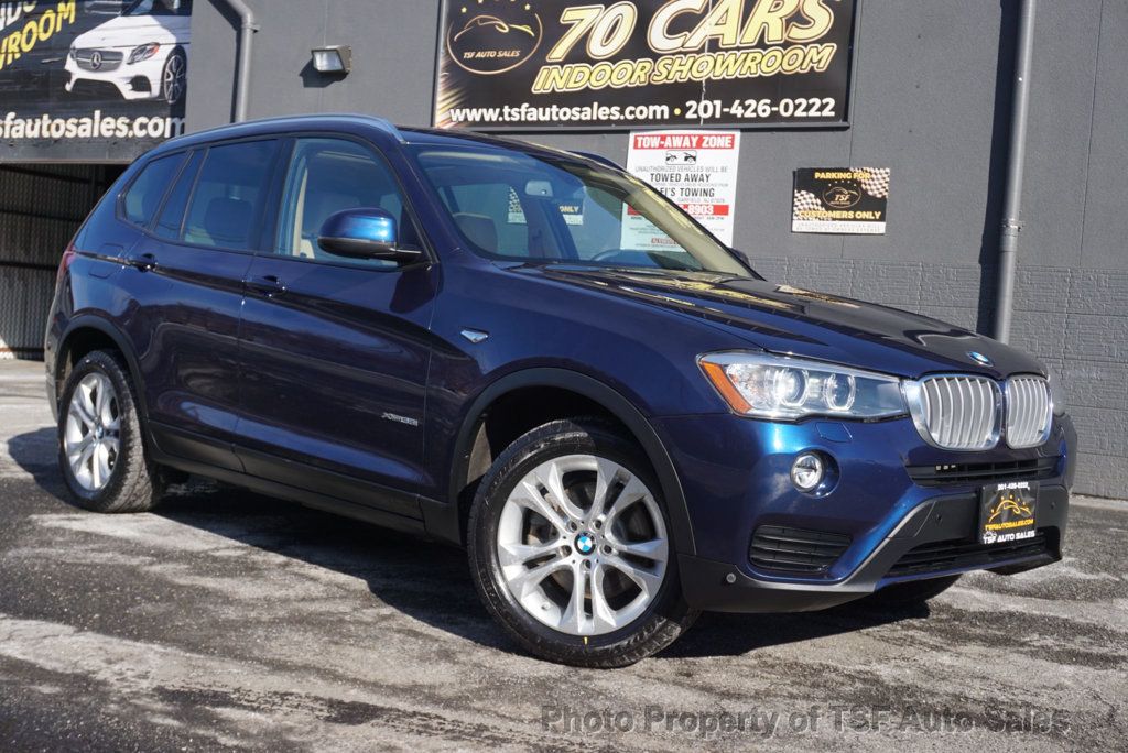 2015 BMW X3 xDrive35i NAVIGATION REAR CAMERA BI XENON LIGHTS PANO  - 22758466 - 0