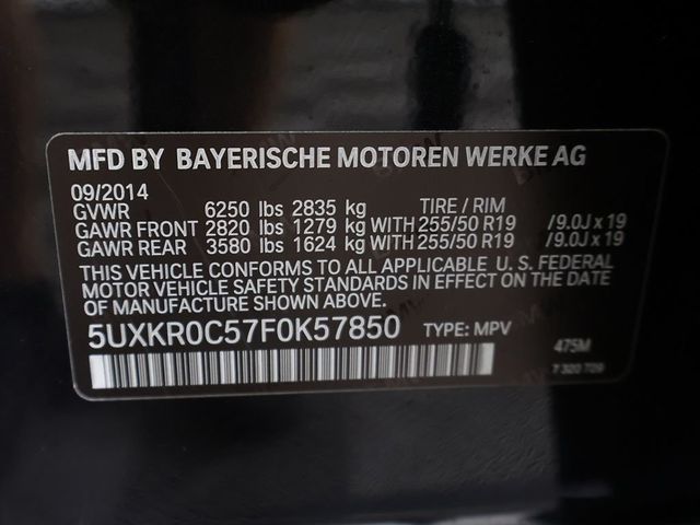 2015 BMW X5 xDrive35i - 23067738 - 56