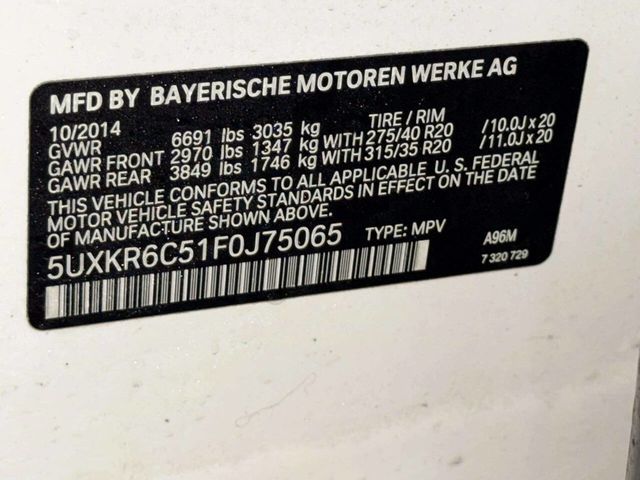 2015 BMW X5 xDrive50i - 23006804 - 24