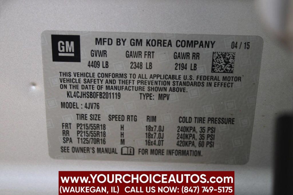 2015 Buick Encore AWD 4dr Premium - 22798931 - 30