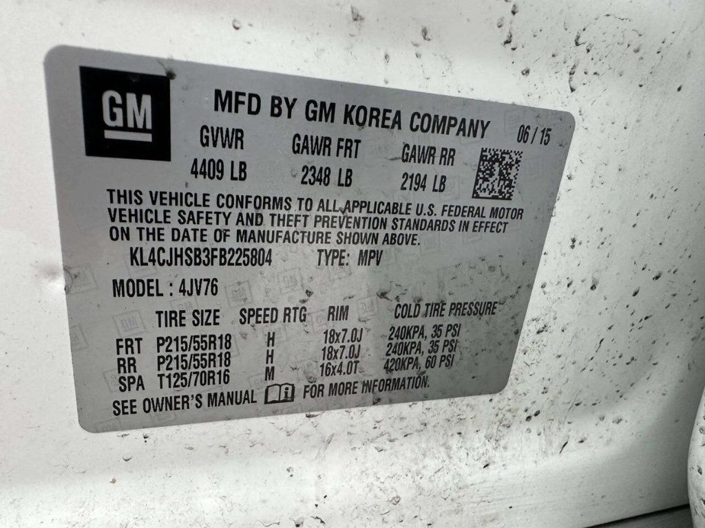 2015 Buick Encore AWD 4dr Premium - 23026730 - 36