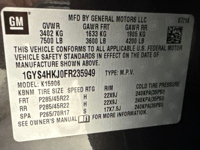 2015 Cadillac Escalade ESV 4WD 4dr Luxury - 23048611 - 37