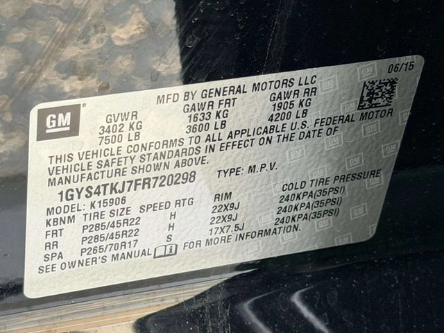 2015 Cadillac Escalade ESV 4WD 4dr Premium - 23023445 - 22