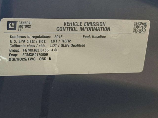 2015 Cadillac SRX AWD 4dr Luxury Collection - 22973854 - 33