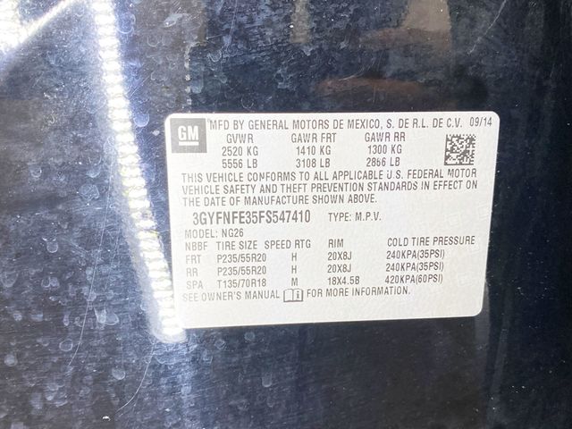 2015 Cadillac SRX AWD 4dr Performance Collection - 22923034 - 65