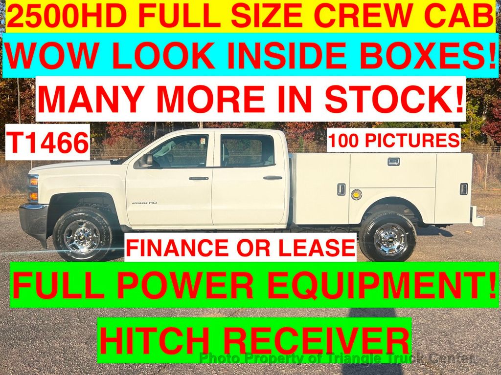 2015 Chevrolet 2500HD CREW CAB JUST 66k MILES! SUPER CLEAN UNIT! +LOOK INSIDE BOXES! FULL POWER EQUIPMENT! - 22152525 - 0