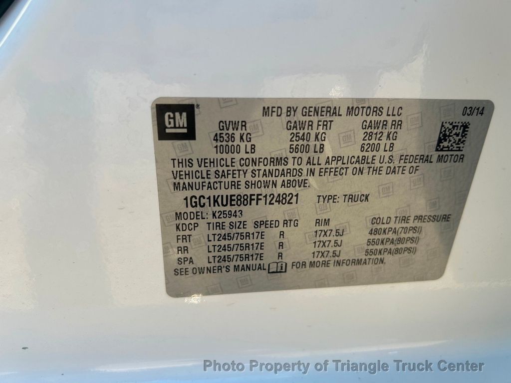 2015 Chevrolet 2500HD DURAMAX UTILITY CREW CAB 4x4 SUPER CLEAN! +LOOK INSIDE UTILITY BOXES! WOW!  SUPER CLEAN UNIT! - 22108613 - 20