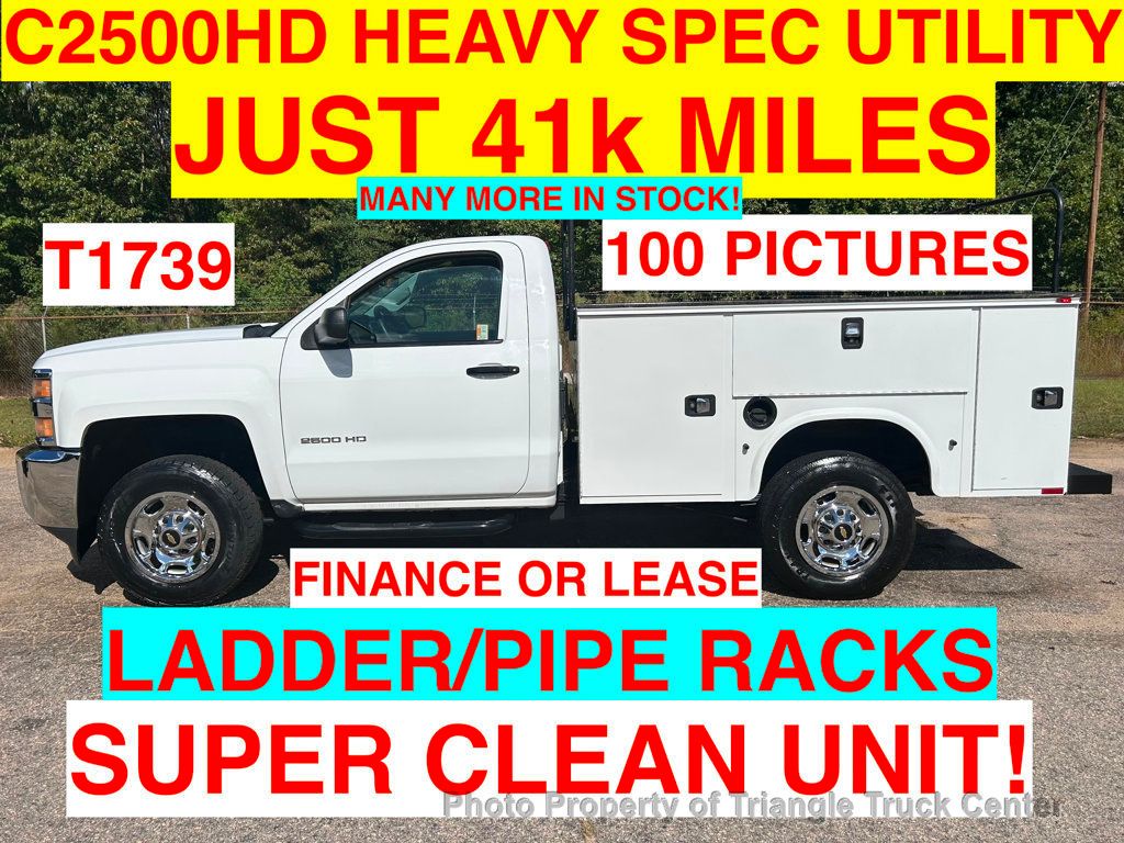 2015 Chevrolet 2500HD UTILITY JUST 41k MILES! NICE UNIT! ++LADDER/PIPE RACKS! SUPER NICE UTILITY ! - 22872875 | Video 1