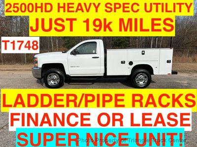 2015 Chevrolet 2500HD UTILITY LADDER/PIPE RACKS JUST 19k MILES! - 1GB0CUEG2FZ541564