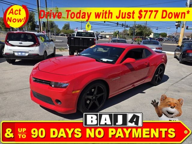2015 Chevrolet Camaro 2dr Coupe LT w/1LT - 22943870 - 0