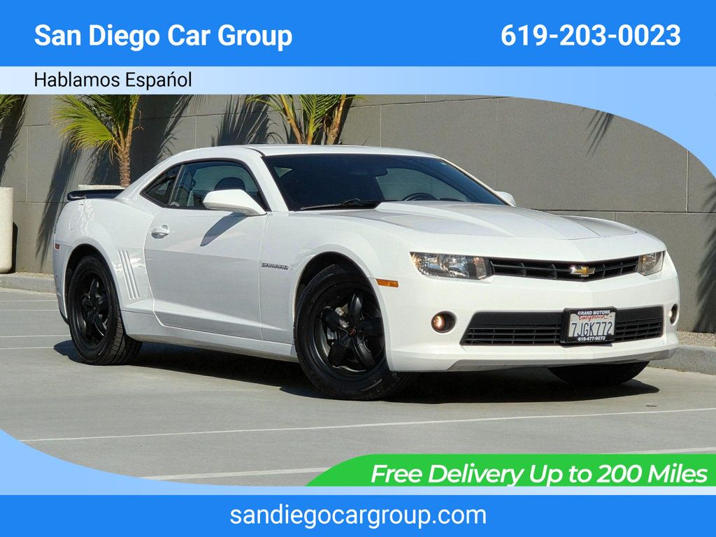 2015 Chevrolet Camaro 2dr Coupe LT w/1LT - 22943810 - 0