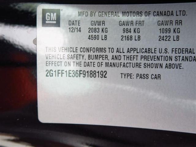 2015 Chevrolet Camaro 2dr Coupe LT w/2LT - 17096058 - 6