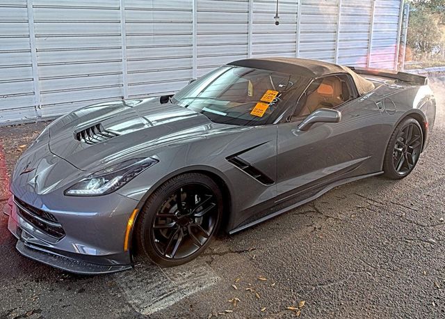 2015 Chevrolet Corvette 2dr Stingray Convertible w/3LT - Supercharged - 23011390 - 0