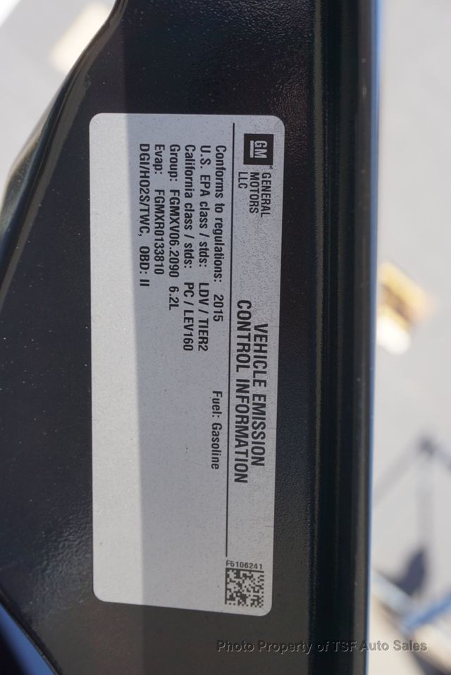 2015 Chevrolet Corvette 2dr Stingray Coupe w/2LT EXHAUST/PERFORMANCE PKG - 23011426 - 70