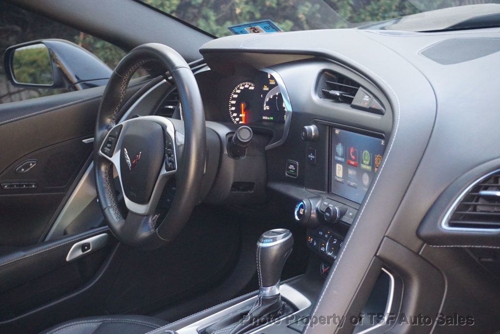 2015 Chevrolet Corvette 2dr Stingray Coupe w/2LT FACTORY EXHAUST/PERFORMANCE PKG - 23011426 - 23
