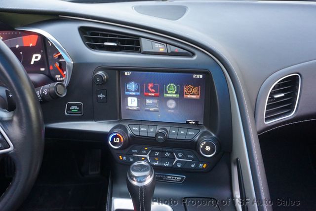 2015 Chevrolet Corvette 2dr Stingray Coupe w/2LT FACTORY EXHAUST/PERFORMANCE PKG - 23011426 - 24