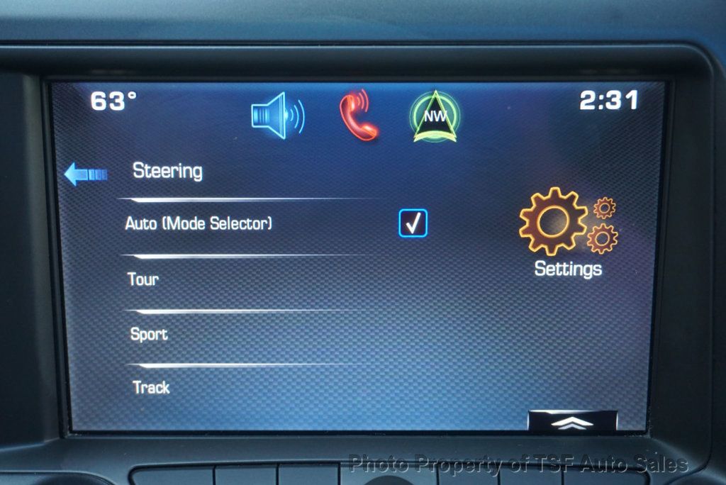 2015 Chevrolet Corvette 2dr Stingray Coupe w/2LT FACTORY EXHAUST/PERFORMANCE PKG - 23011426 - 28