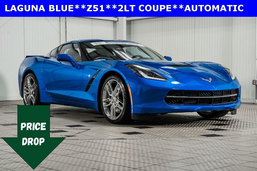 2015 Chevrolet Corvette 2dr Stingray Z51 Coupe w/2LT - 22659728 - 0