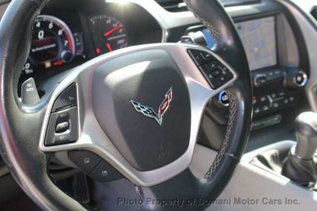 2015 Chevrolet Corvette DEALER SERVICED  ,2LT COUPE TARGA 7 SPEED MANUAL - 21333823 - 34