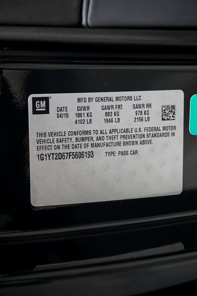 2015 Chevrolet Corvette *Z06 3LZ* *Z07-Package* *7-Speed Manual* *Comp-Seats* - 23020500 - 18