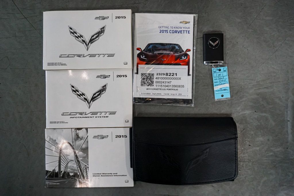 2015 Chevrolet Corvette *Z06 3LZ* *Z07-Package* *7-Speed Manual* *Comp-Seats* - 23020500 - 82
