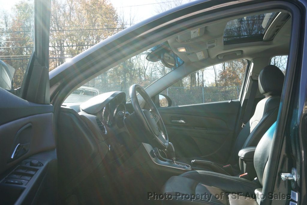 2015 Chevrolet CRUZE 4dr Sedan LTZ LEATHER HEATED SEATS REAR CAMERA SUNROOF LEATHER  - 22672708 - 9