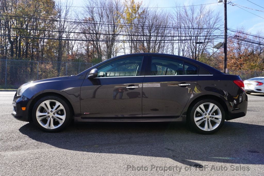 2015 Chevrolet CRUZE 4dr Sedan LTZ LEATHER HEATED SEATS REAR CAMERA SUNROOF LEATHER  - 22672708 - 3