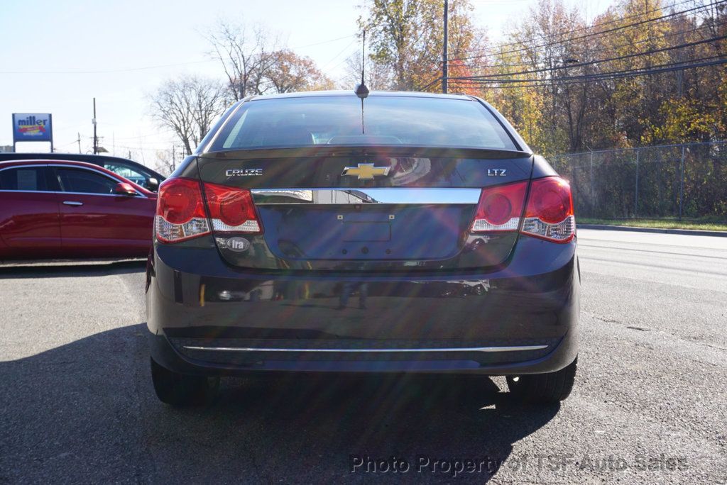 2015 Chevrolet CRUZE 4dr Sedan LTZ LEATHER HEATED SEATS REAR CAMERA SUNROOF LEATHER  - 22672708 - 5